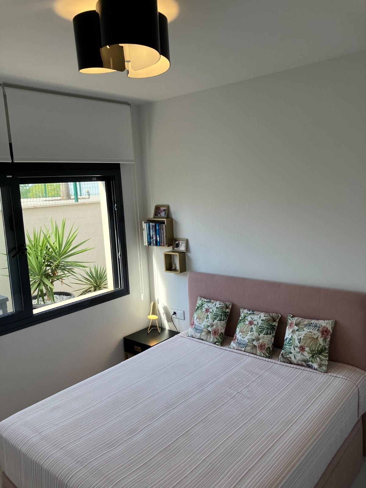 Pool area in bungalow for sale in San Miguel de Salinas