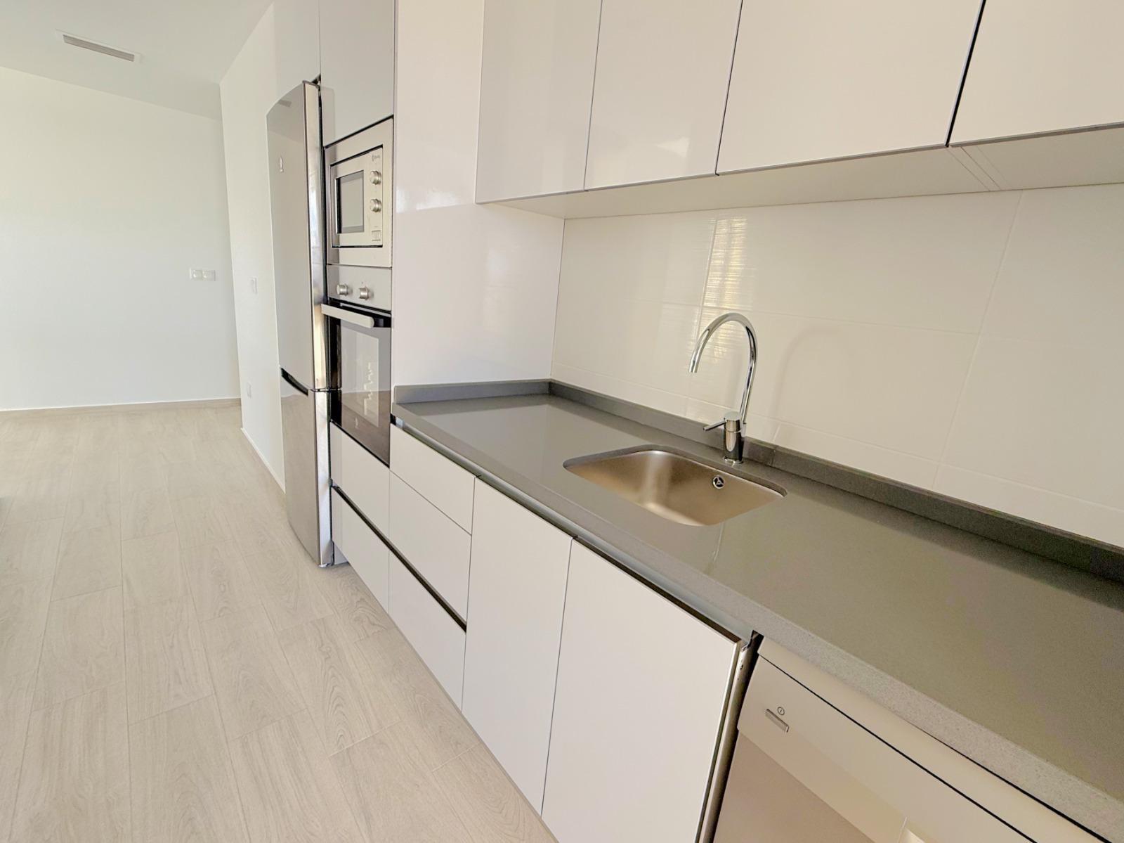 Kitchen in apartment for sale in Orihuela Costa