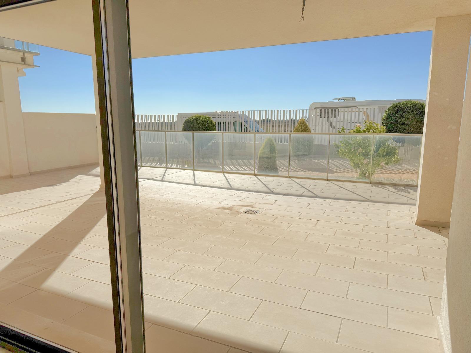Pool area in apartment for sale in Orihuela Costa