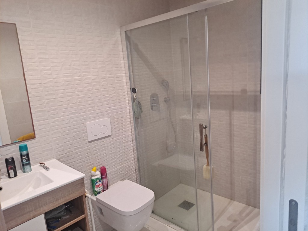Pool area in apartment for sale in Playa Flamenca