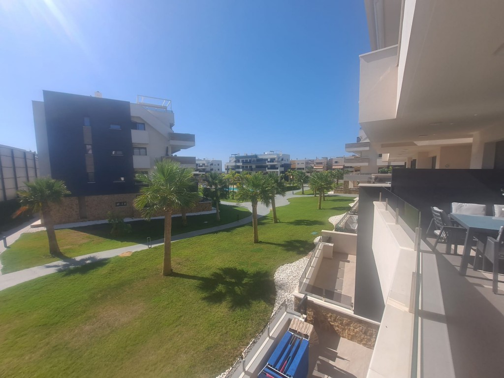 Living room in apartment for sale in Playa Flamenca