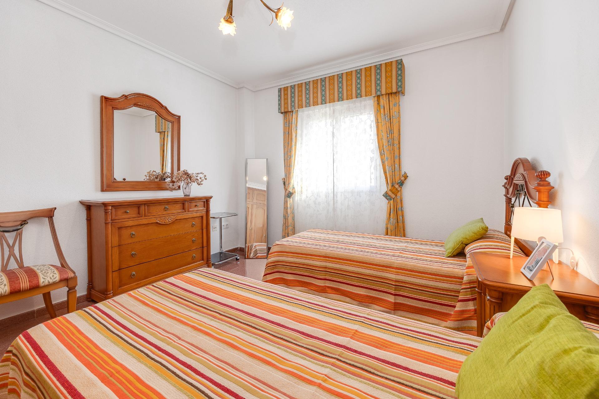 Pool area in penthouse for sale in Torrevieja
