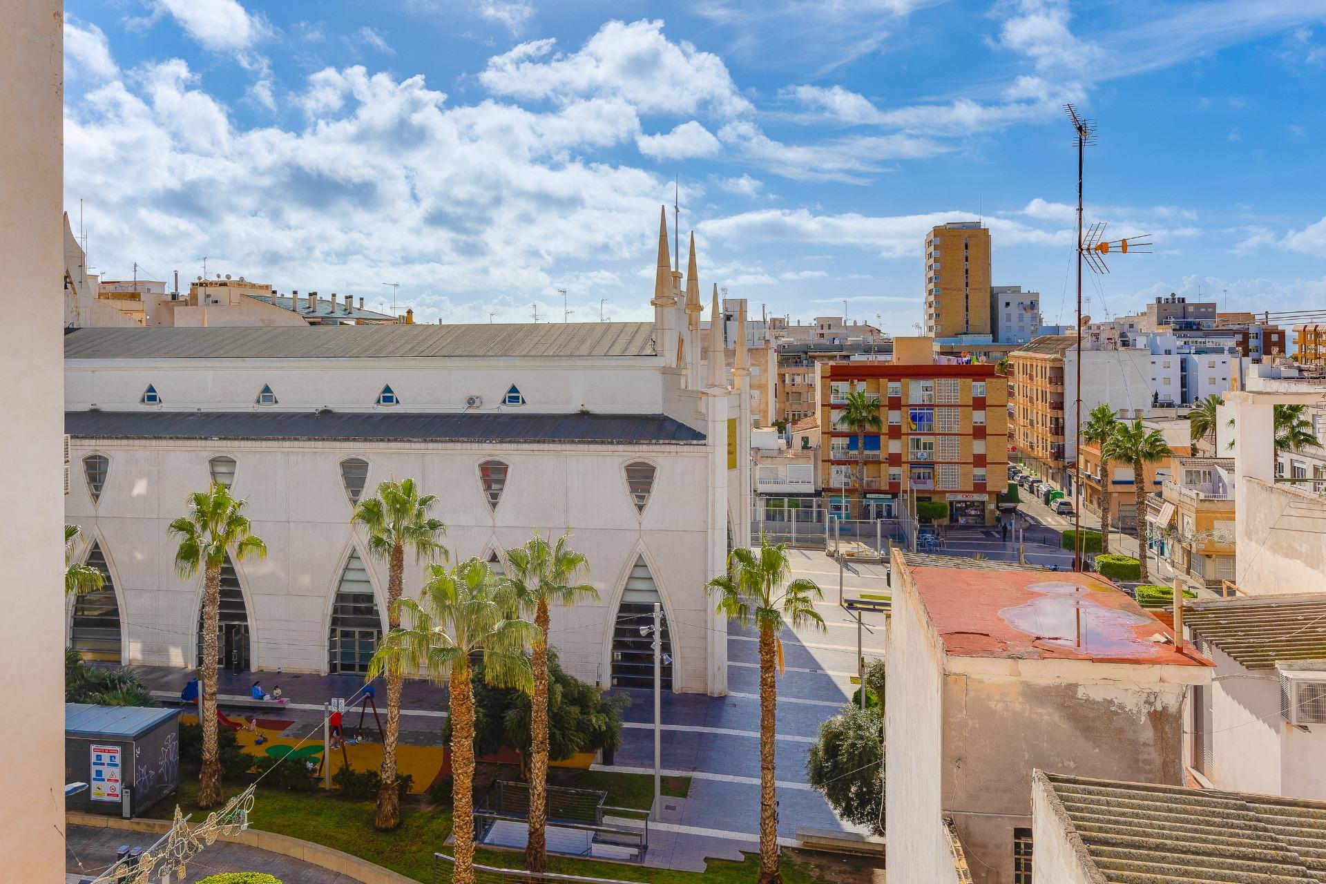 Master bedroom in penthouse for sale in Torrevieja