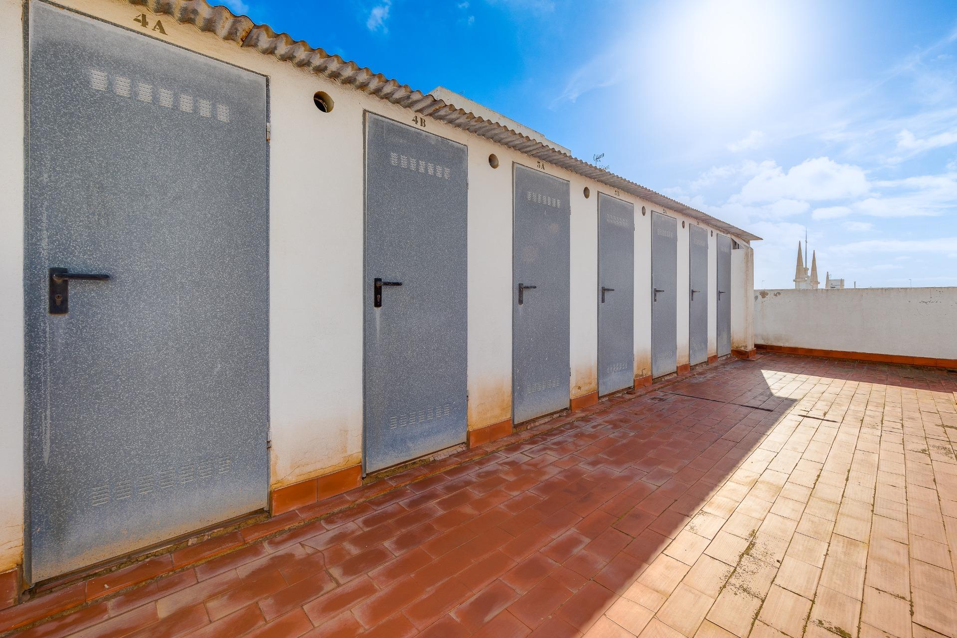 Terrace in penthouse for sale in Torrevieja