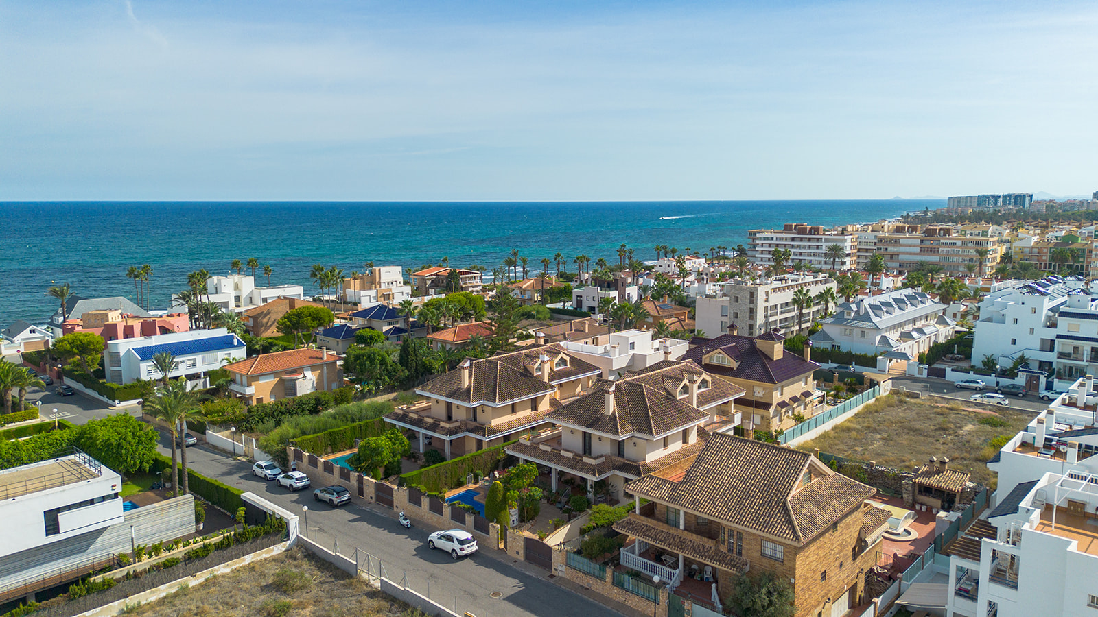 Exterior view in villa for sale in Torrevieja