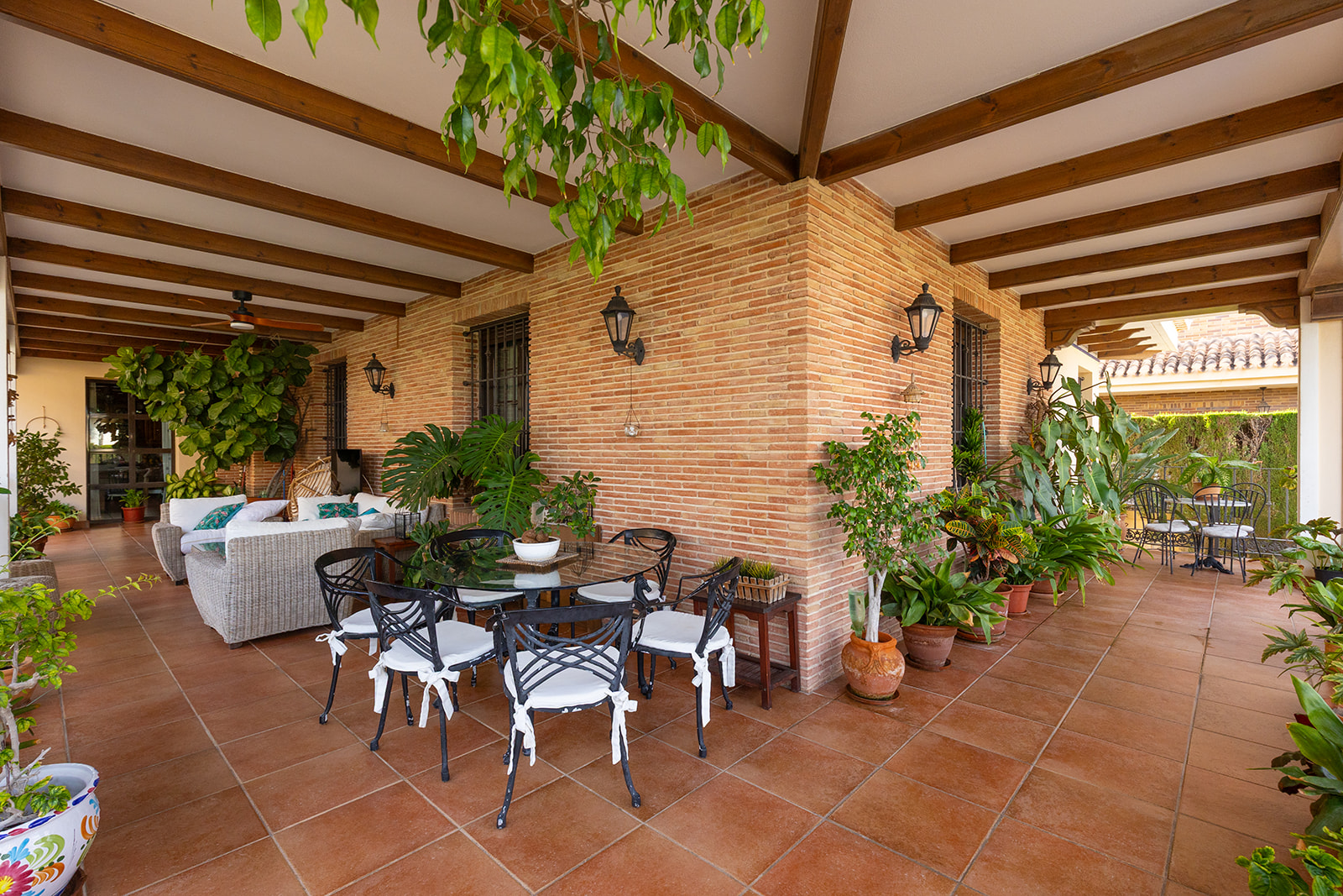 Garden in villa for sale in Torrevieja