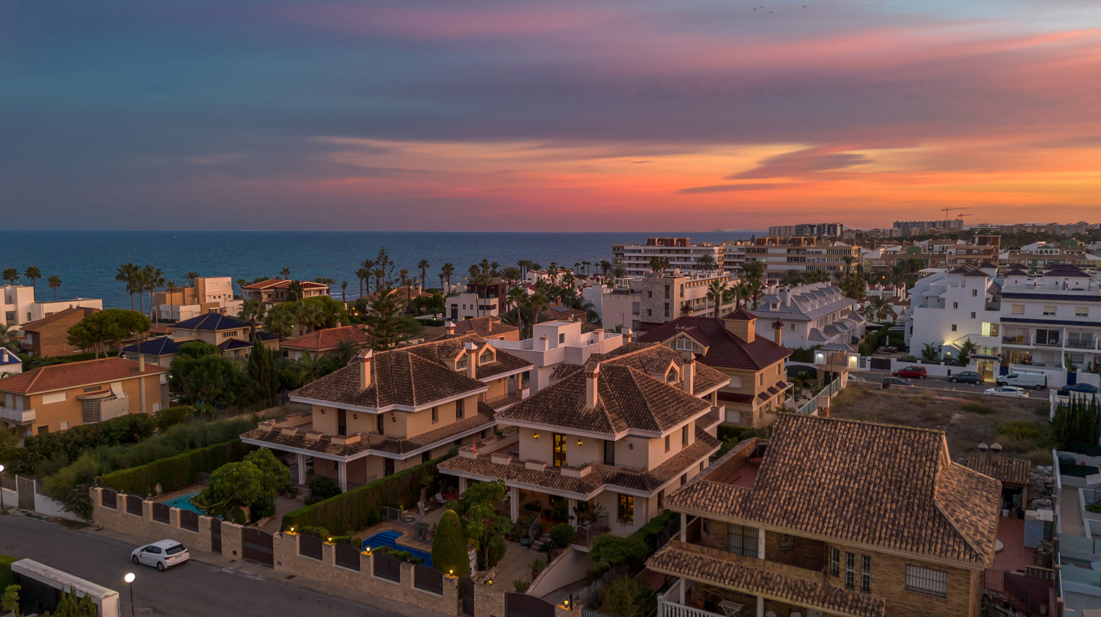 Terrace in villa for sale in Torrevieja