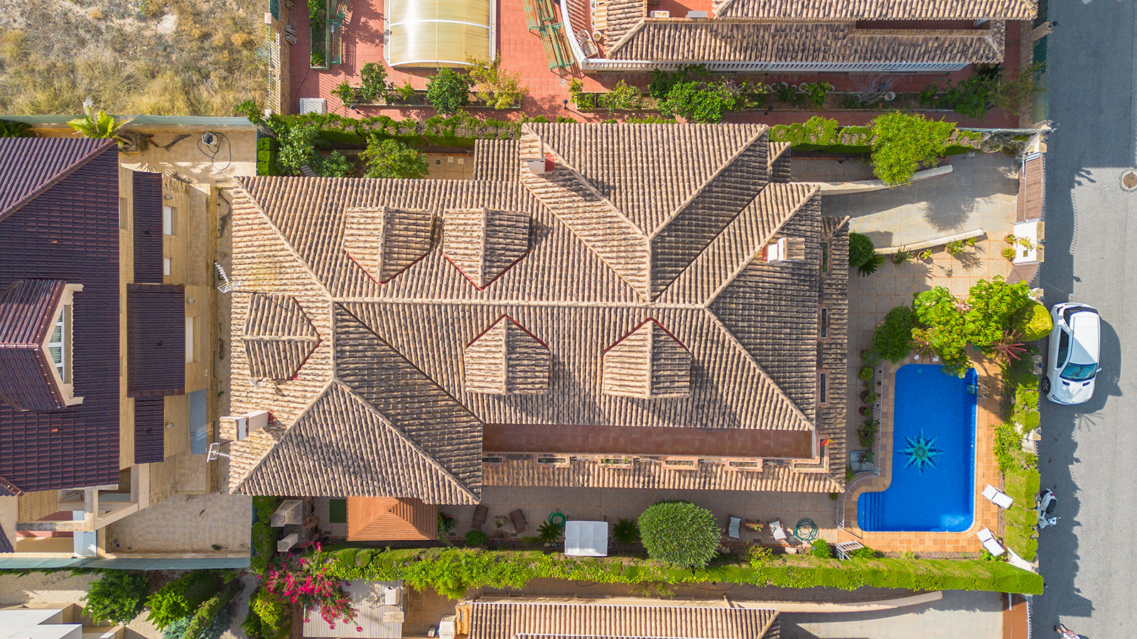 Garden in villa for sale in Torrevieja
