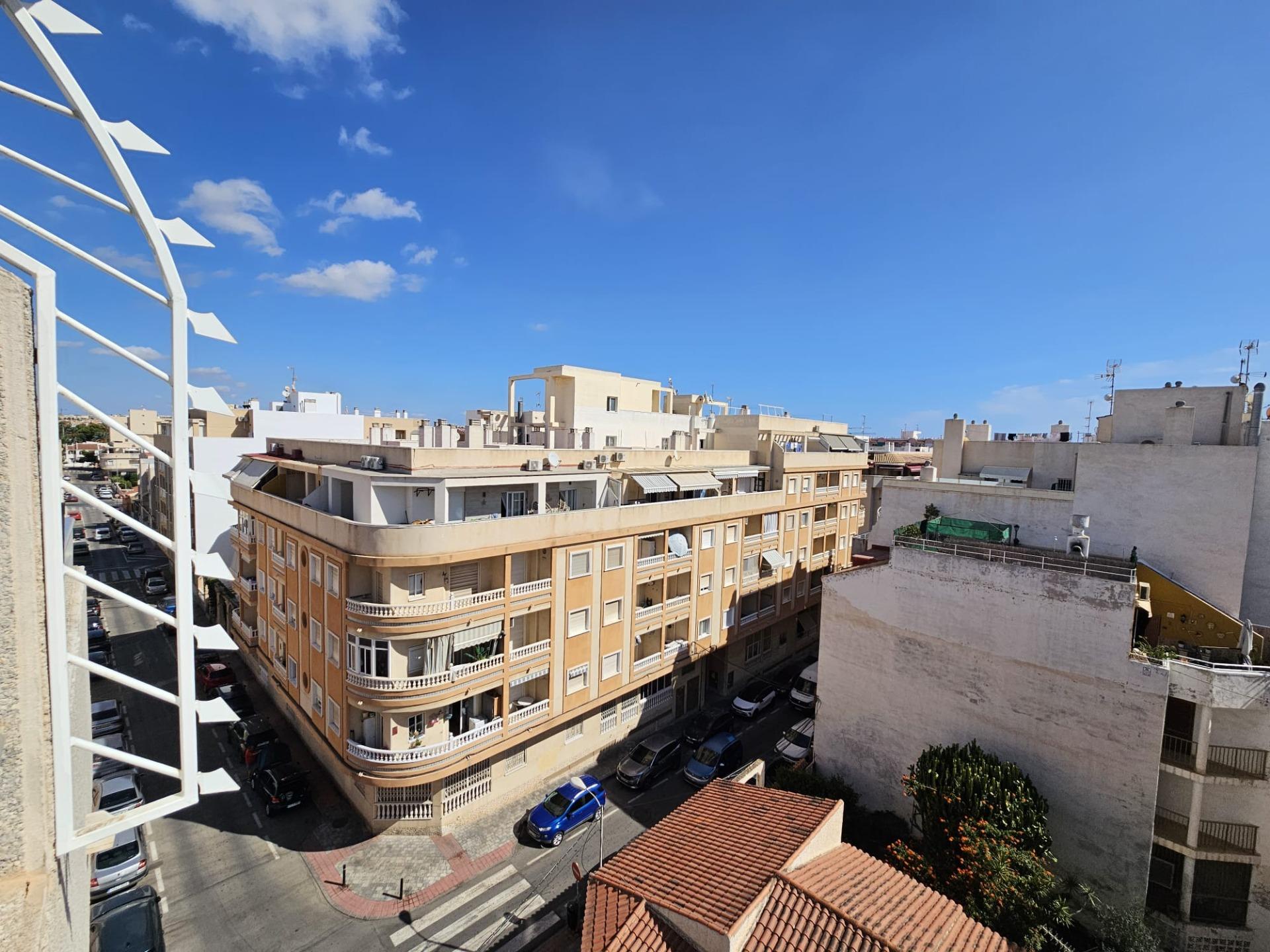 Pool area in apartment for sale in Torrevieja