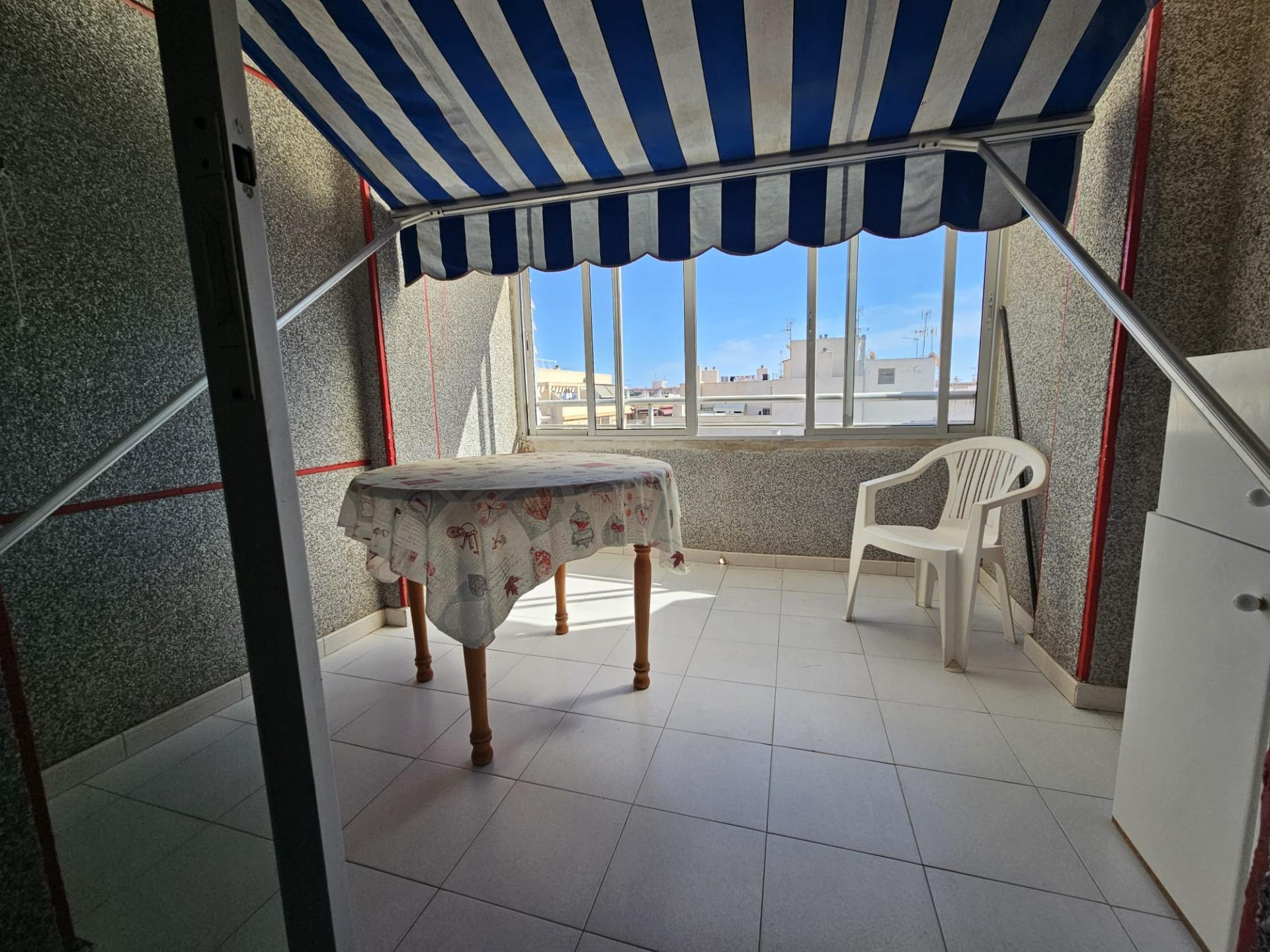 Garden in apartment for sale in Torrevieja