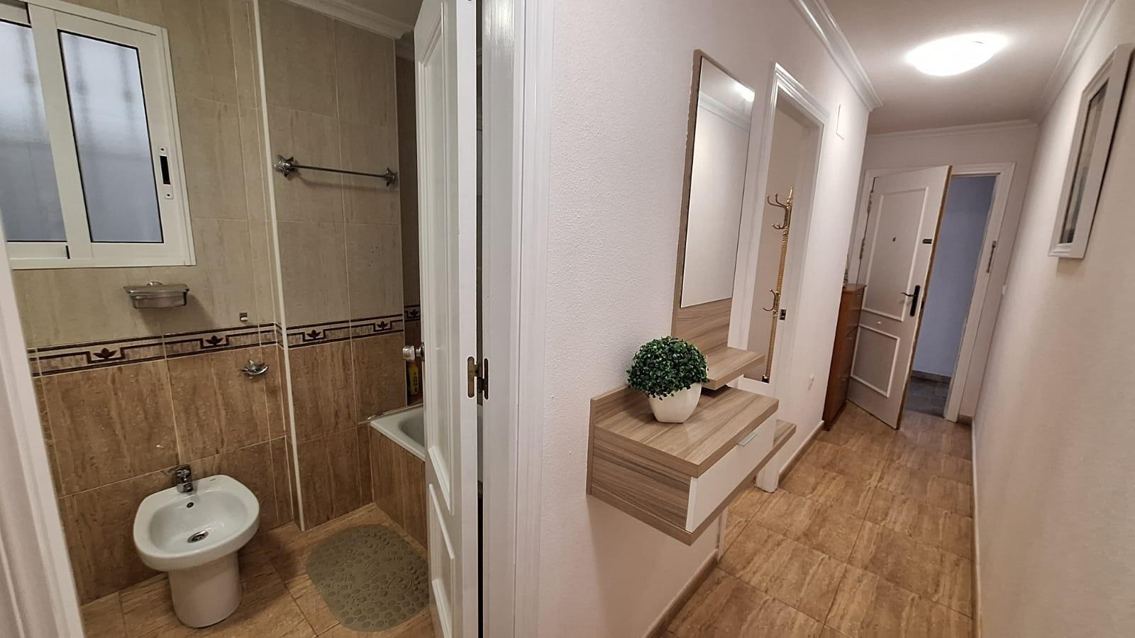 Pool area in apartment for sale in Torrevieja