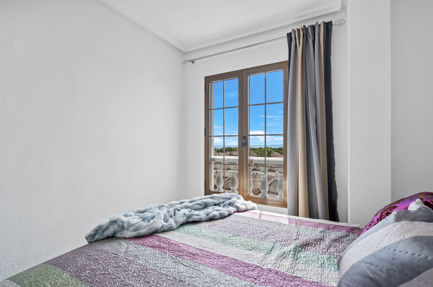 Terrace in apartment for sale in Punta Prima
