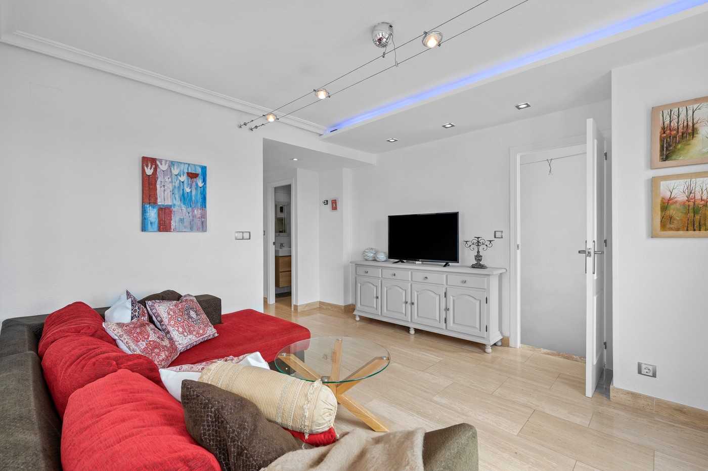 Garden in apartment for sale in Punta Prima