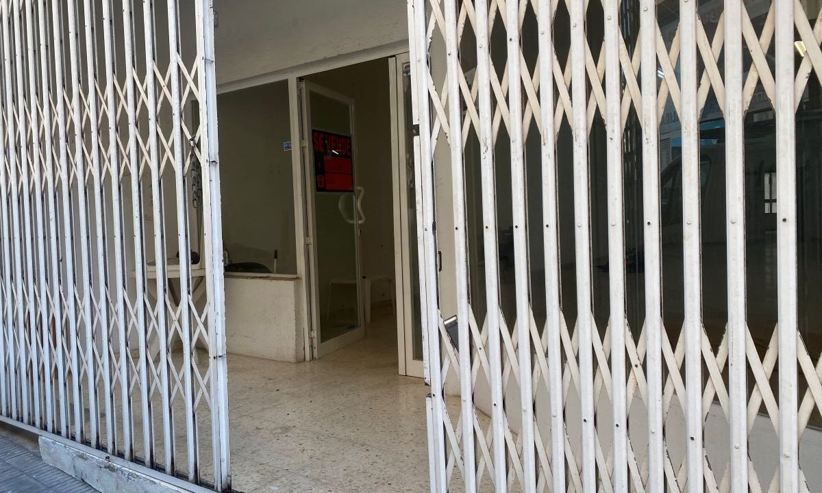 Garden in commercial for sale in Calpe