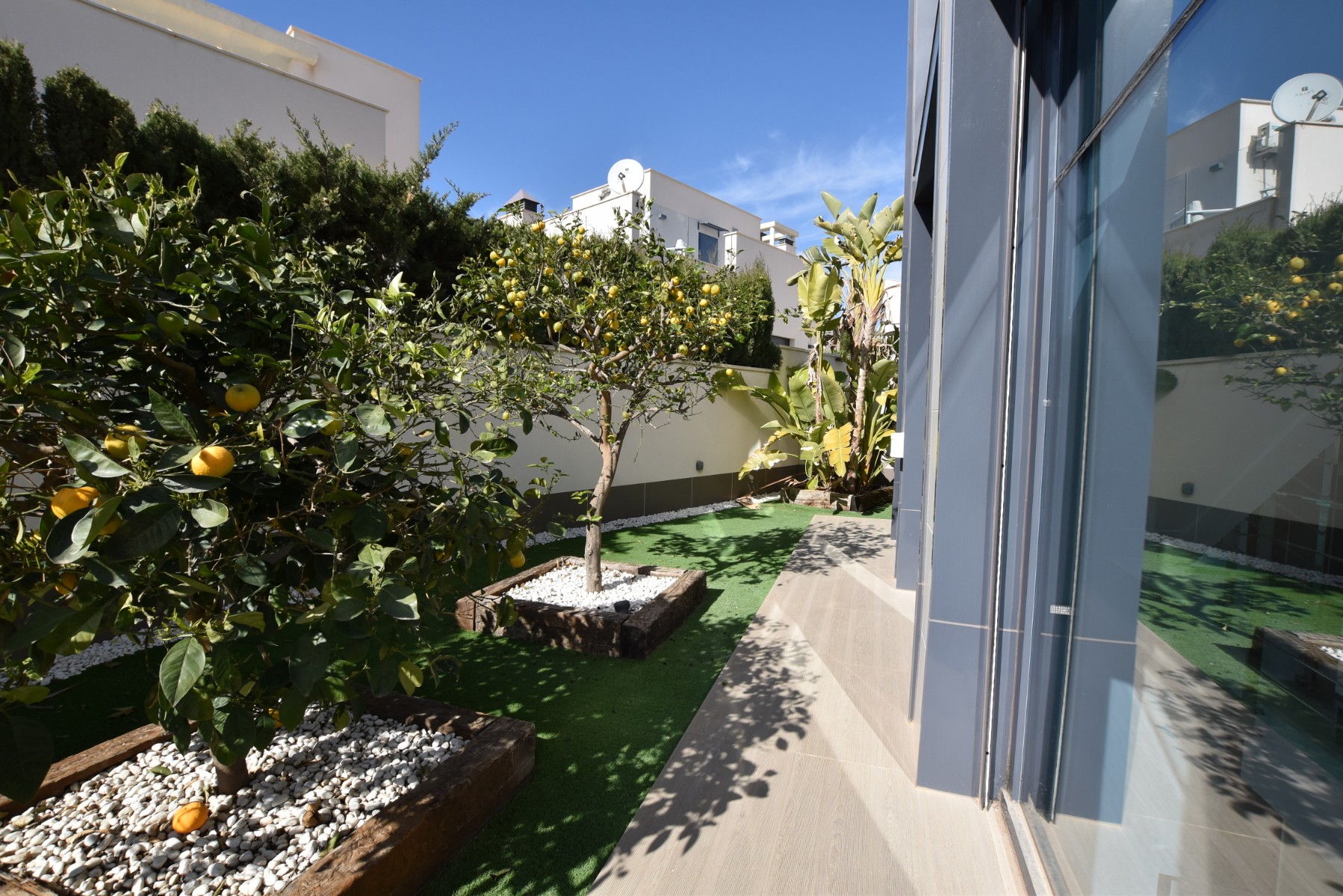 Living room in villa for sale in San Miguel de Salinas