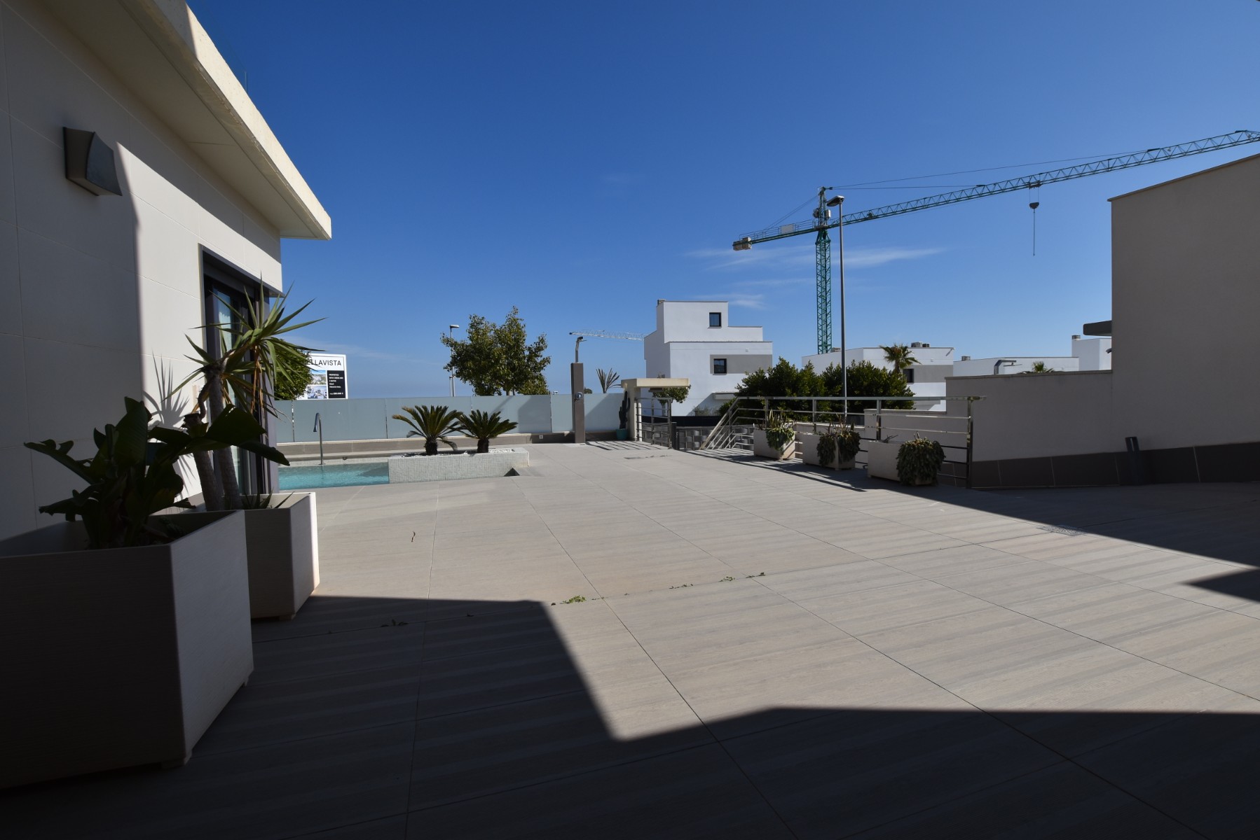 Terrace in villa for sale in San Miguel de Salinas