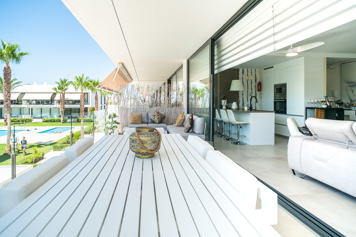 Kitchen in penthouse for sale in Cartagena