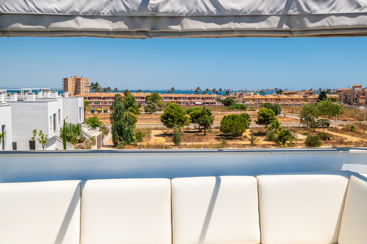 Bedroom in penthouse for sale in Cartagena