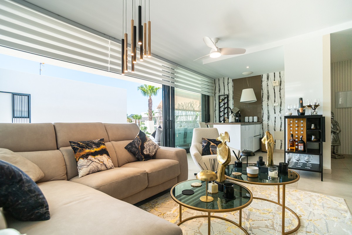 Garden in penthouse for sale in Cartagena