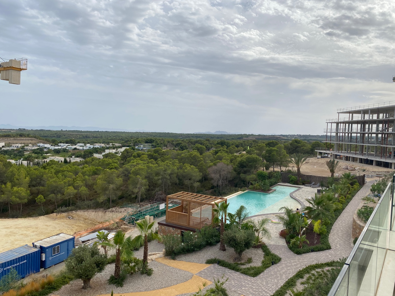 Terrace in apartment for sale in Las Colinas Golf