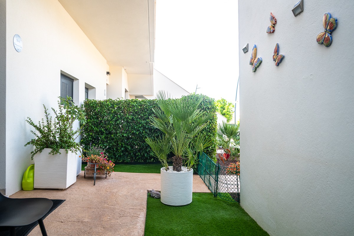 Pool area in apartment for sale in Pilar de La Horadada