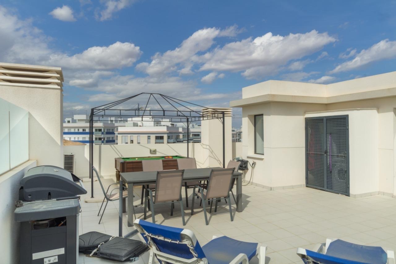 Exterior view in penthouse for sale in Los Dolses