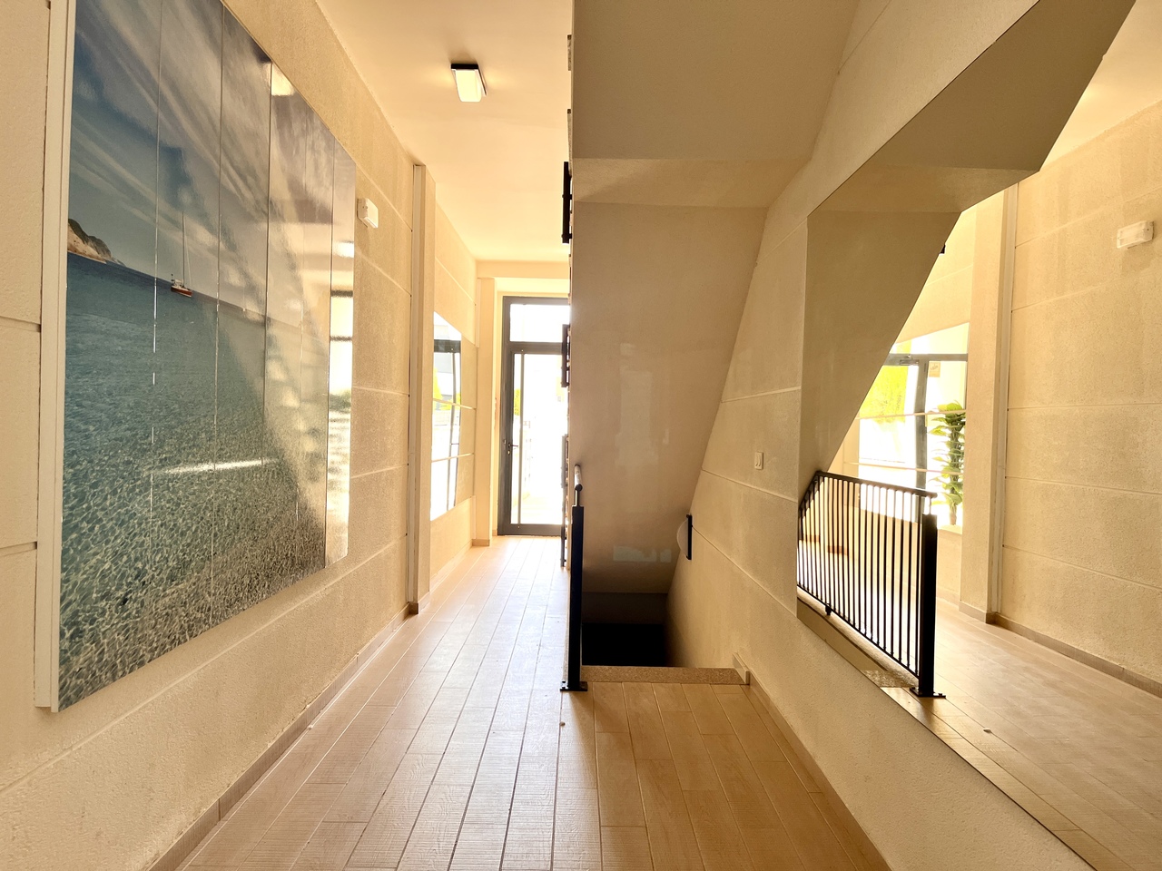Pool area in penthouse for sale in Los Dolses