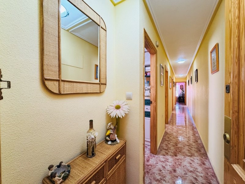 Pool area in apartment for sale in La Mata