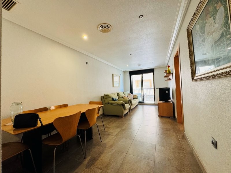 Living room in apartment for sale in La Mata