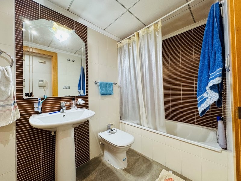 Dining area in apartment for sale in La Mata