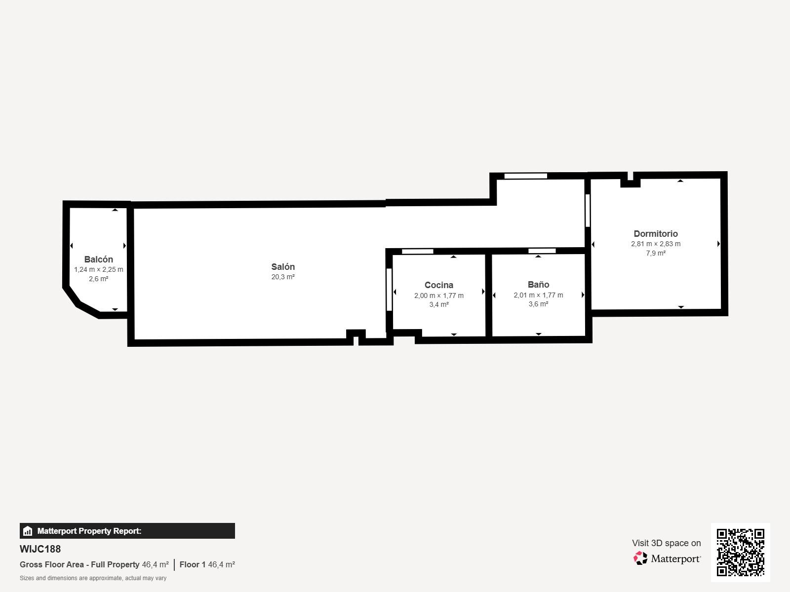Bathroom in apartment for sale in Torrevieja