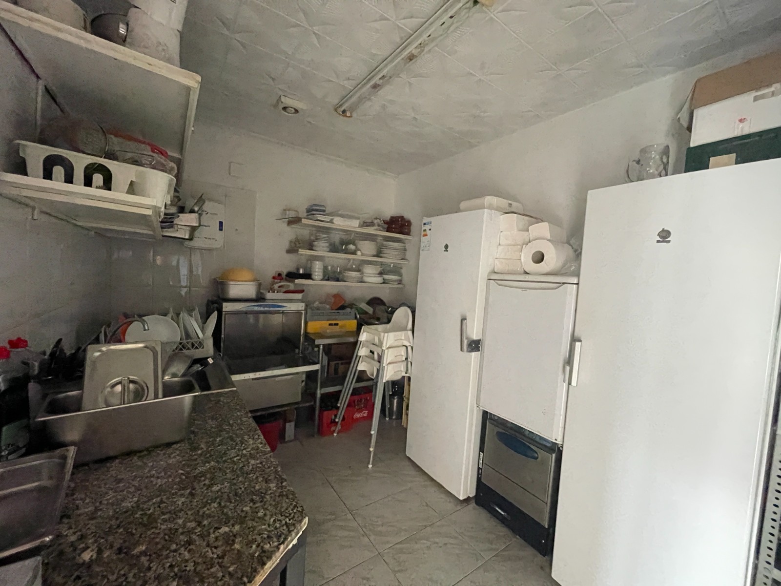 Pool area in commercial for sale in Torrevieja