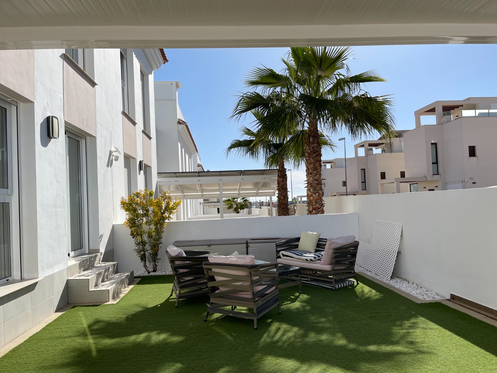 Terrace in apartment for sale in Rojales