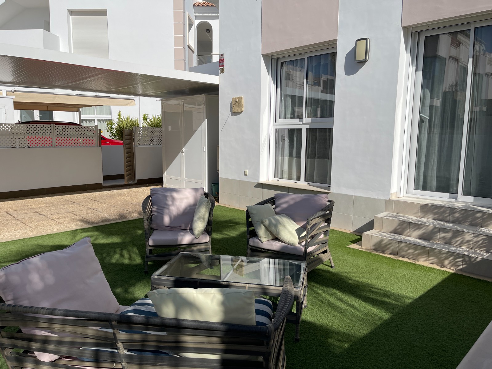 Garden in apartment for sale in Rojales