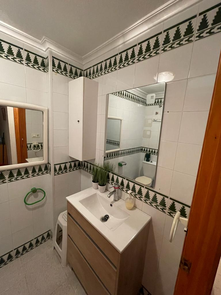 Pool area in bungalow for sale in La Mata