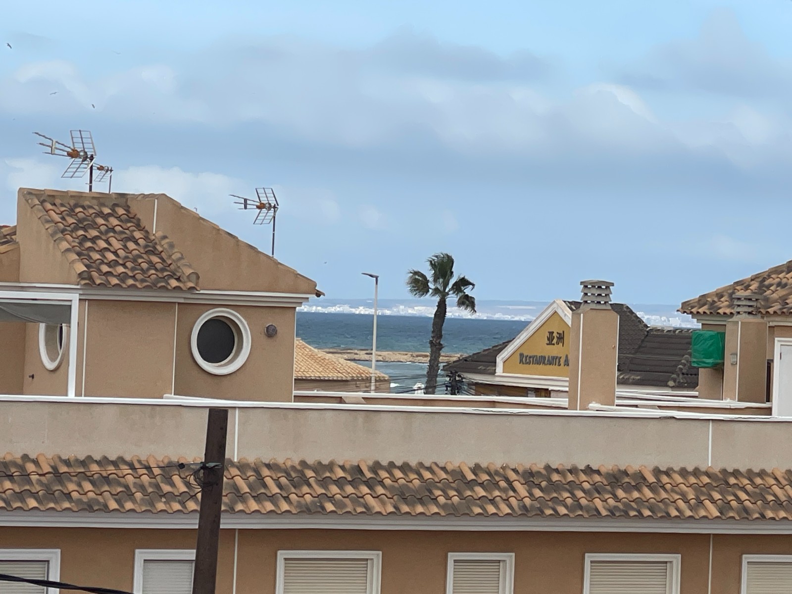 Terrace in bungalow for sale in La Mata