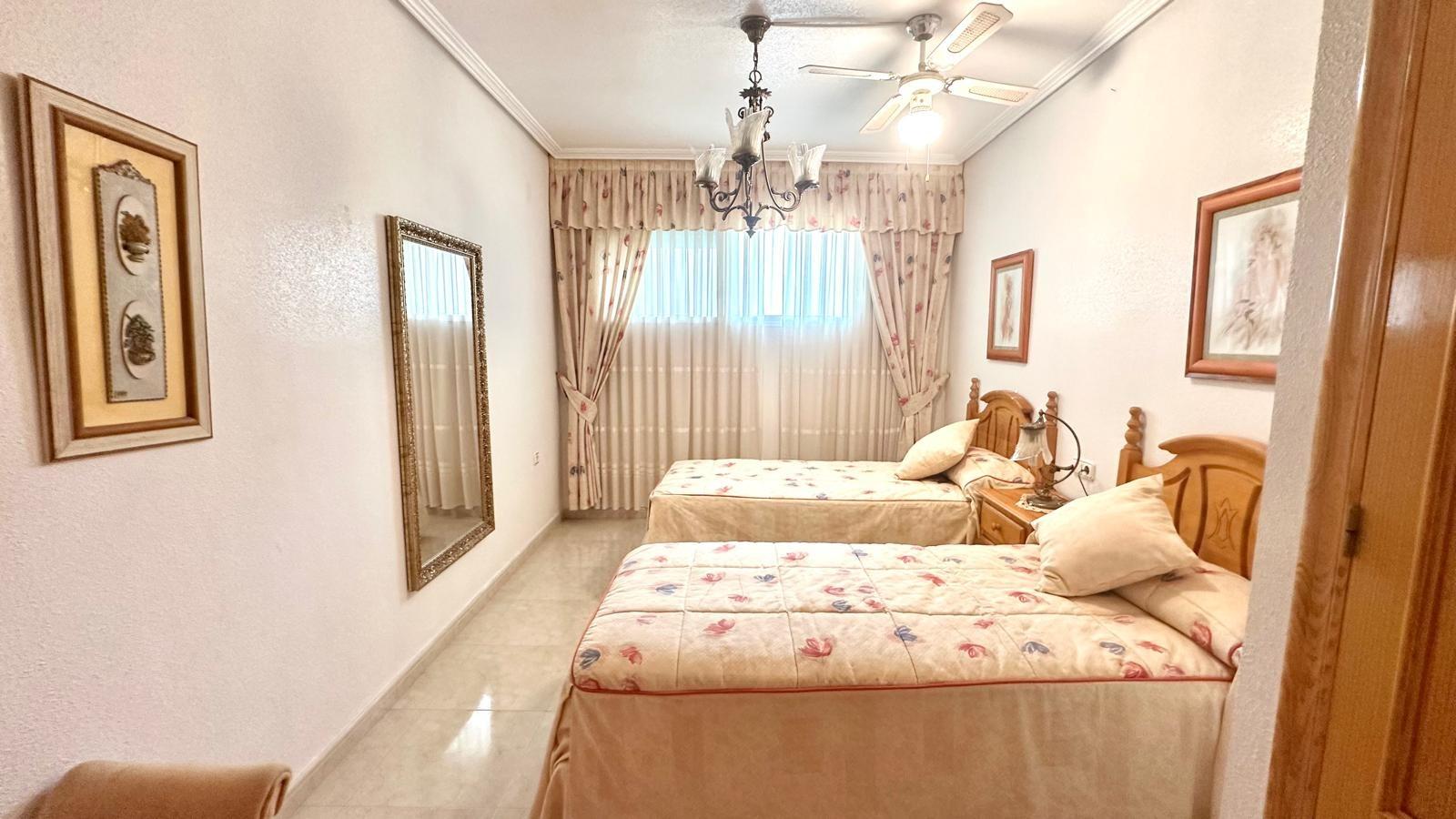 Master bedroom in penthouse for sale in Torrevieja