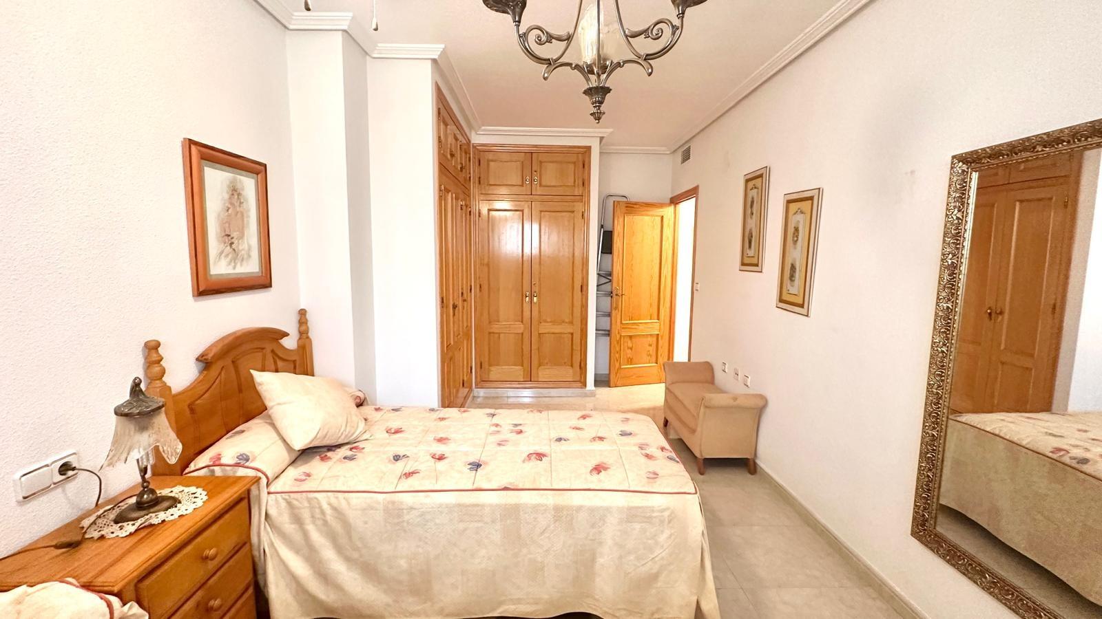 Pool area in penthouse for sale in Torrevieja