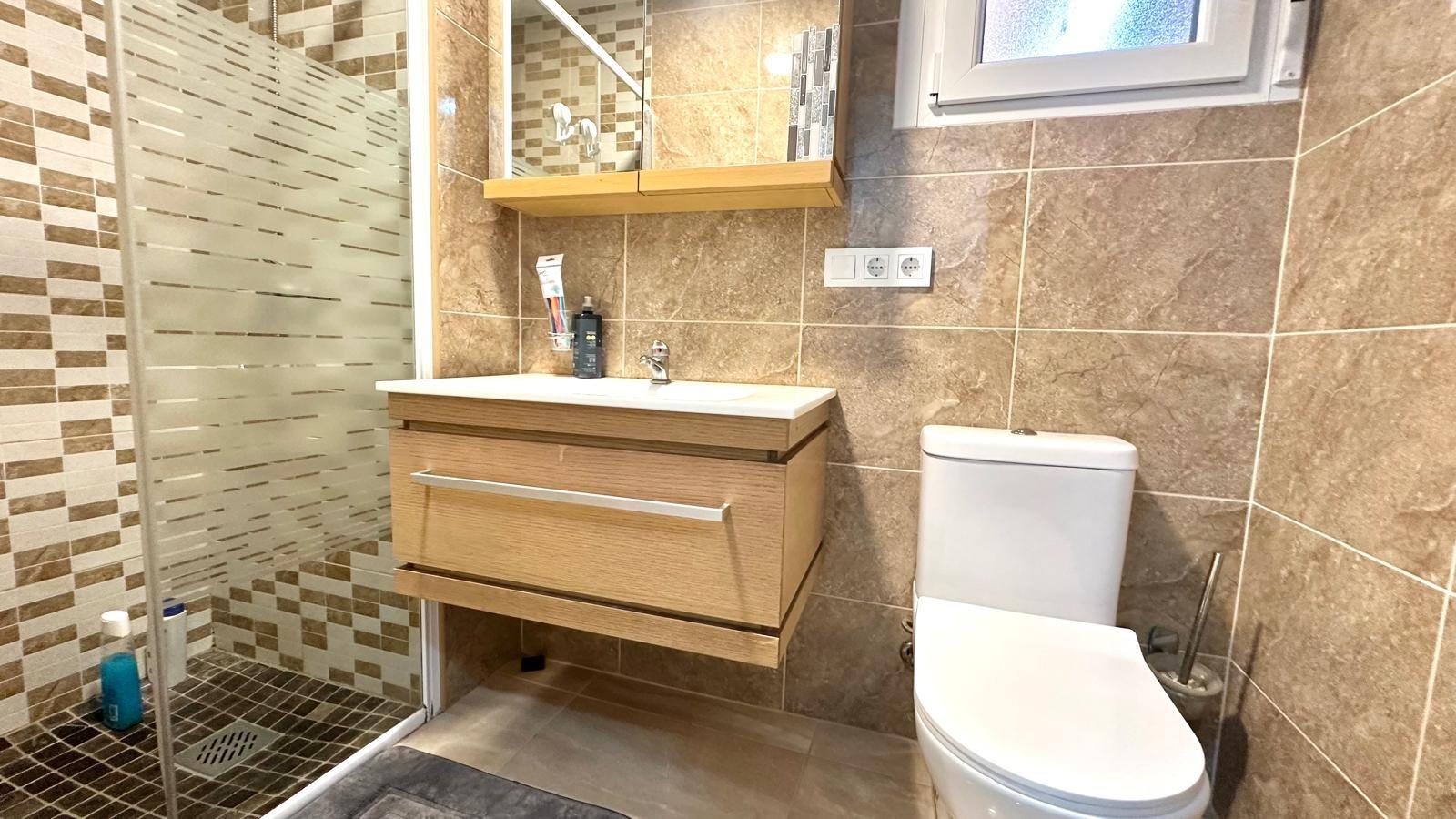 Bathroom in apartment for sale in Torrevieja