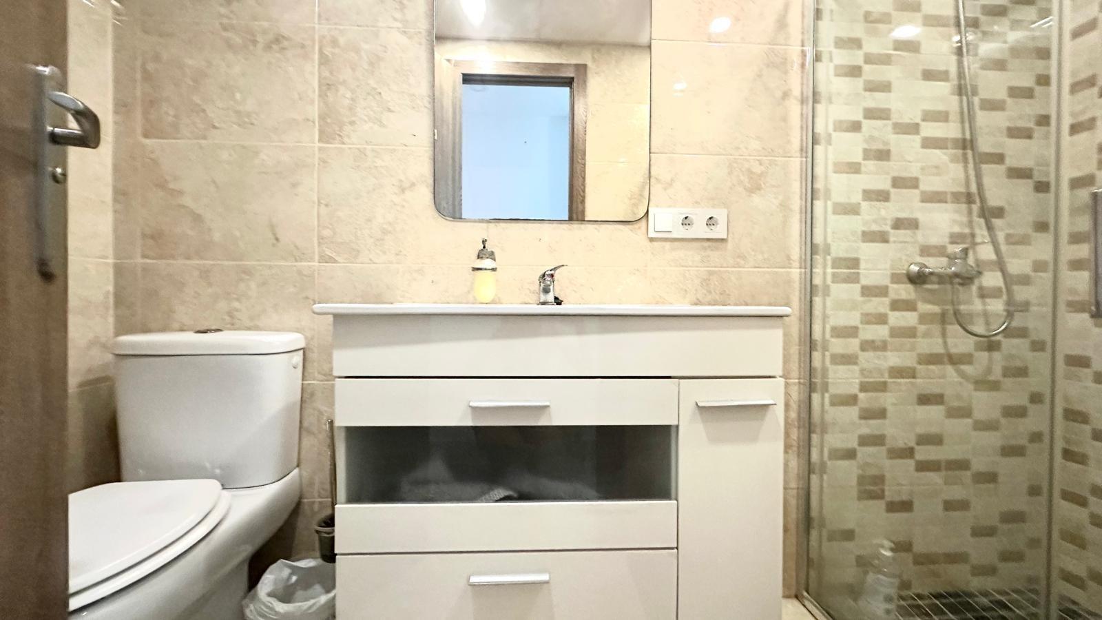 Bathroom in apartment for sale in Torrevieja
