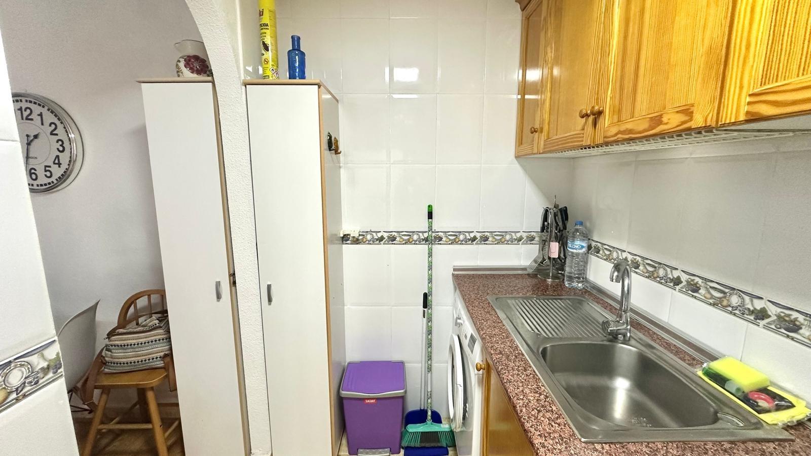 Pool area in apartment for sale in Torrevieja
