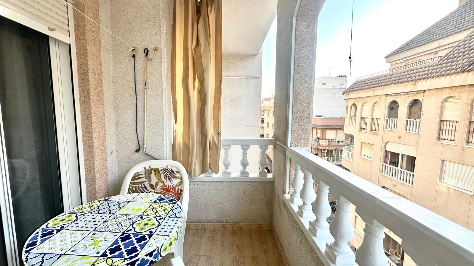 Pool area in apartment for sale in Torrevieja