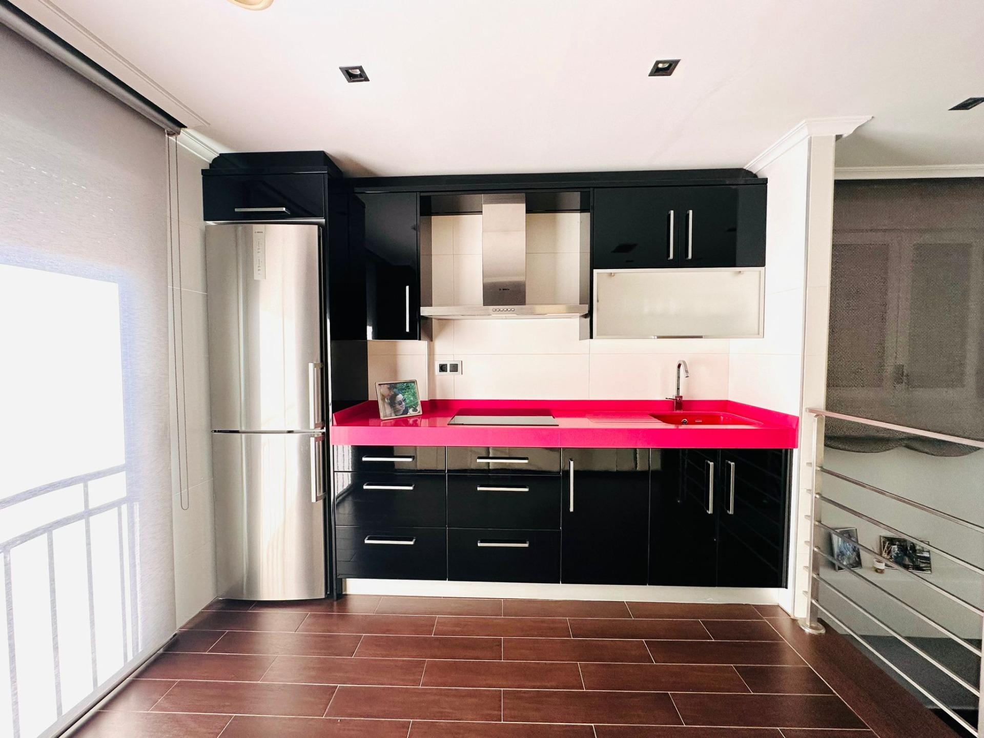 Pool area in apartment for sale in Torrevieja
