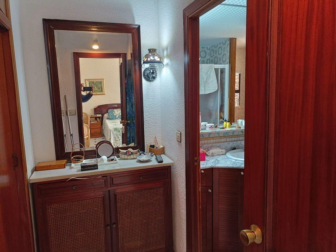 Master bedroom in villa for sale in Orihuela Costa