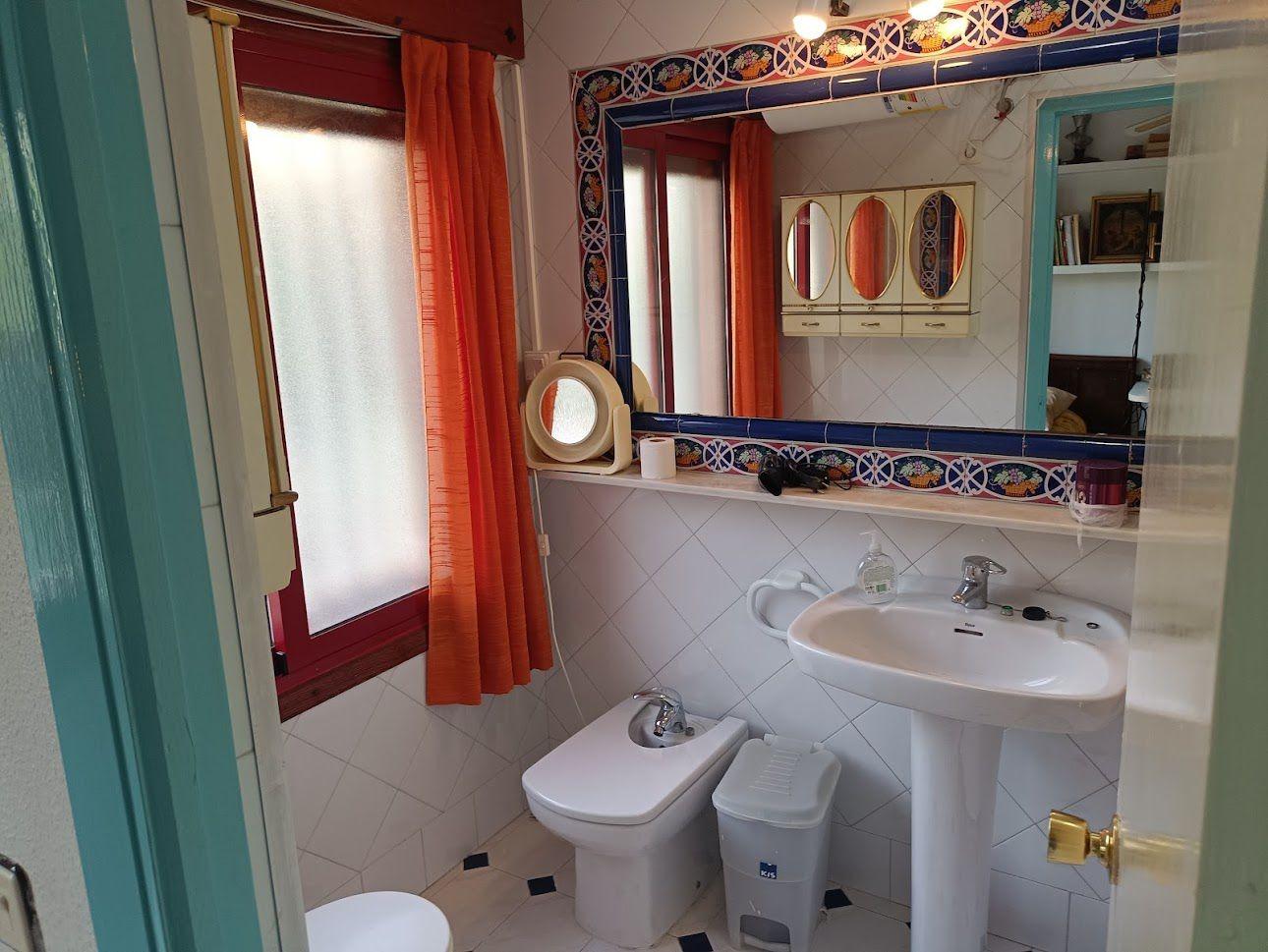 Pool area in villa for sale in Orihuela Costa