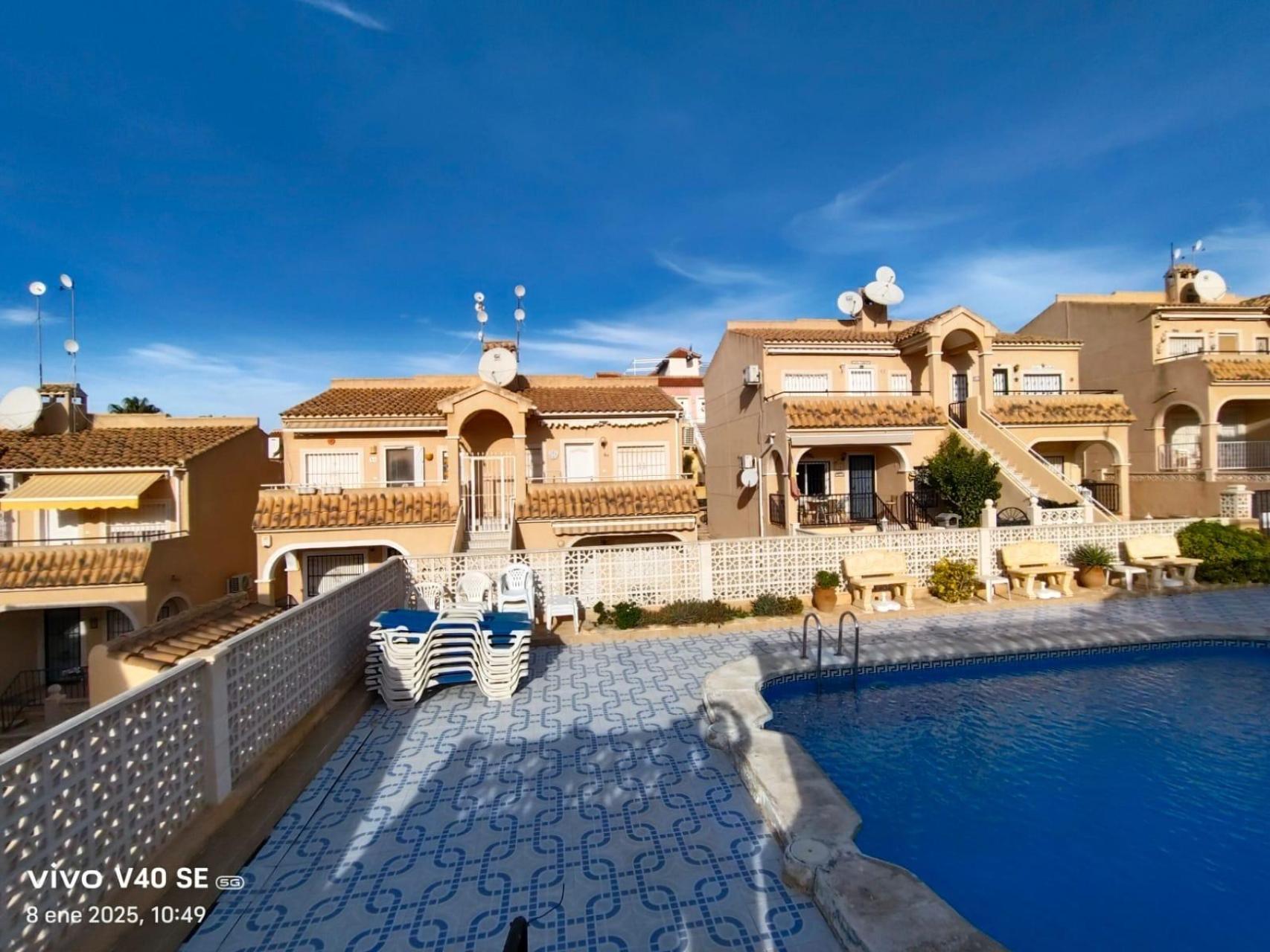 Master bedroom in bungalow for sale in San Miguel de Salinas
