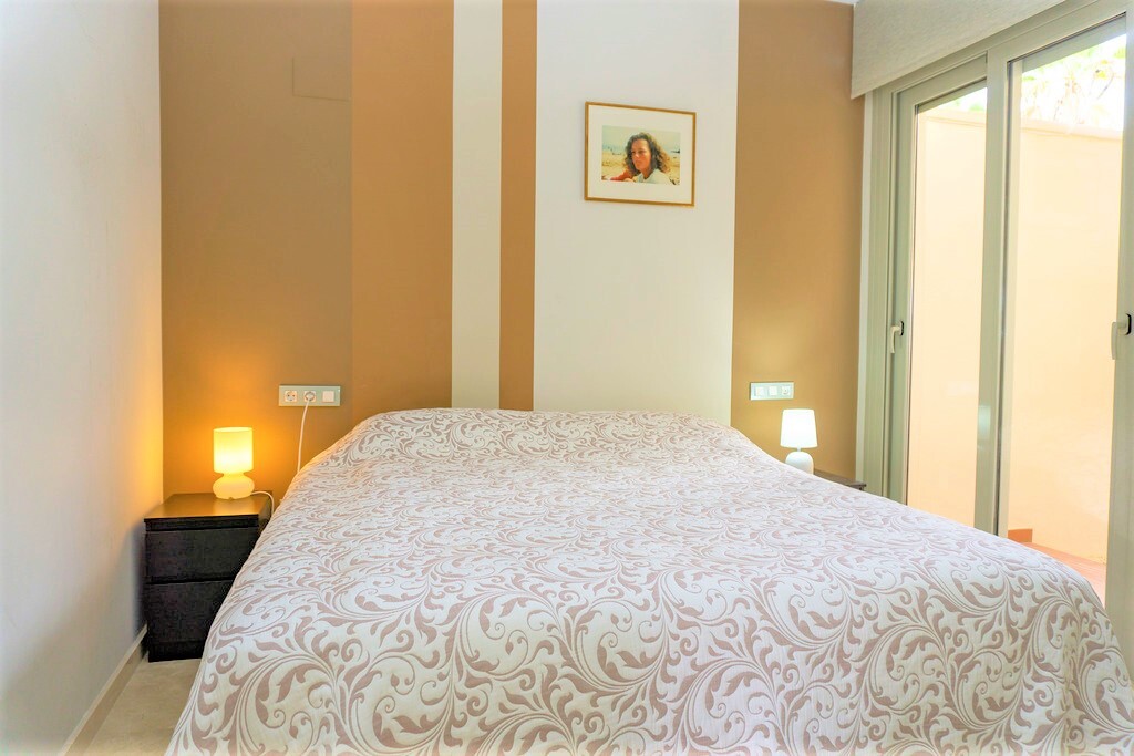 Master bedroom in villa for sale in Las Colinas Golf