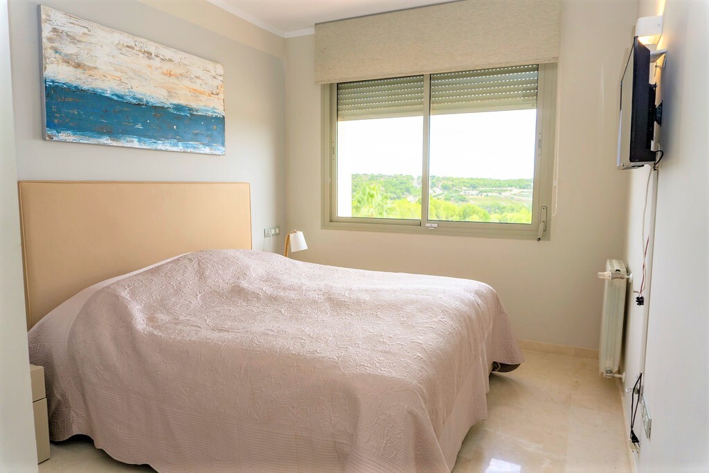 Pool area in villa for sale in Las Colinas Golf
