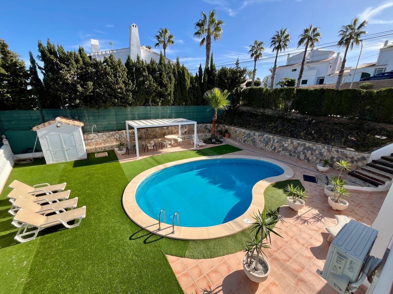 Exterior view in villa for sale in Villamartin