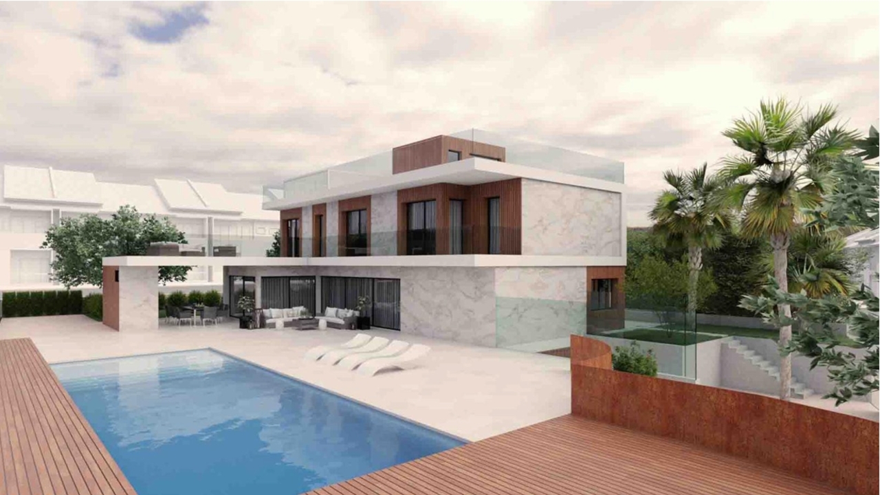 SUPER UNIQUE opportunity to purchase a Hi-End Building plot in Villamartin Golf